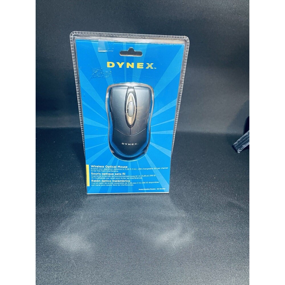 “Dynex Wireless Optical Mouse New Sealed USB Computer Mouse PC Laptop”
